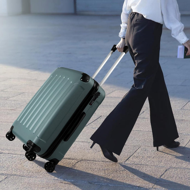 TAN.TOMI Koffer Hartschalenkoffer, Koffer Handgepäck Trolley Koffer Handgepäck, Reisekoffer mit Roll