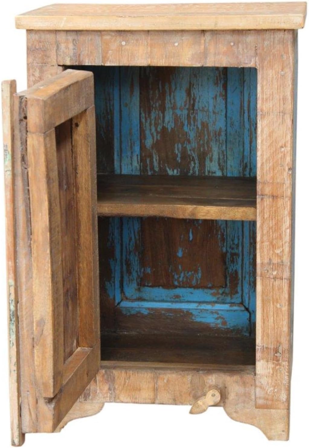 GURU SHOP Vintage Beistellschrank, Kommode, Nachttischschrank, Flurschrank - Modell 83, 63x41x36 cm