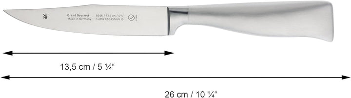 WMF Grand Gourmet Steakmesser Set 4teilig, Made in Germany, 4 Messer geschmiedet, Performance Cut, S