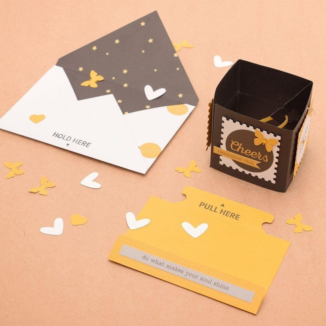 We R Memory Keepers Explosion Card Punch Board- Single, Single