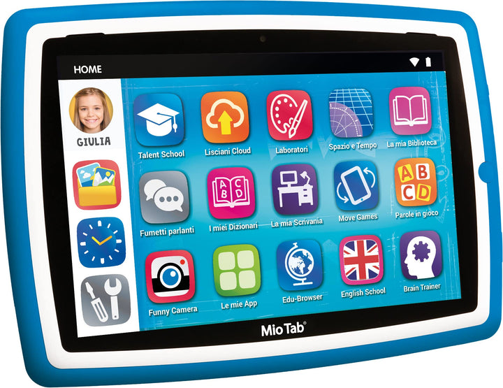 Lisciani -Mio Tab STEM Coding XL 2022, Kinder ab 6 Jahren, Bildschirm 10 Zoll, Speicher 32 GB, Auton