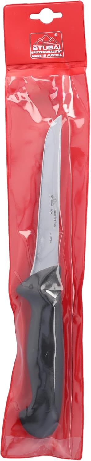 STUBAI Ausbeinmesser | 120 mm | Ausbeinmesser aus Edelstahl, rostfrei, spülmaschinenfest, mit Polypr