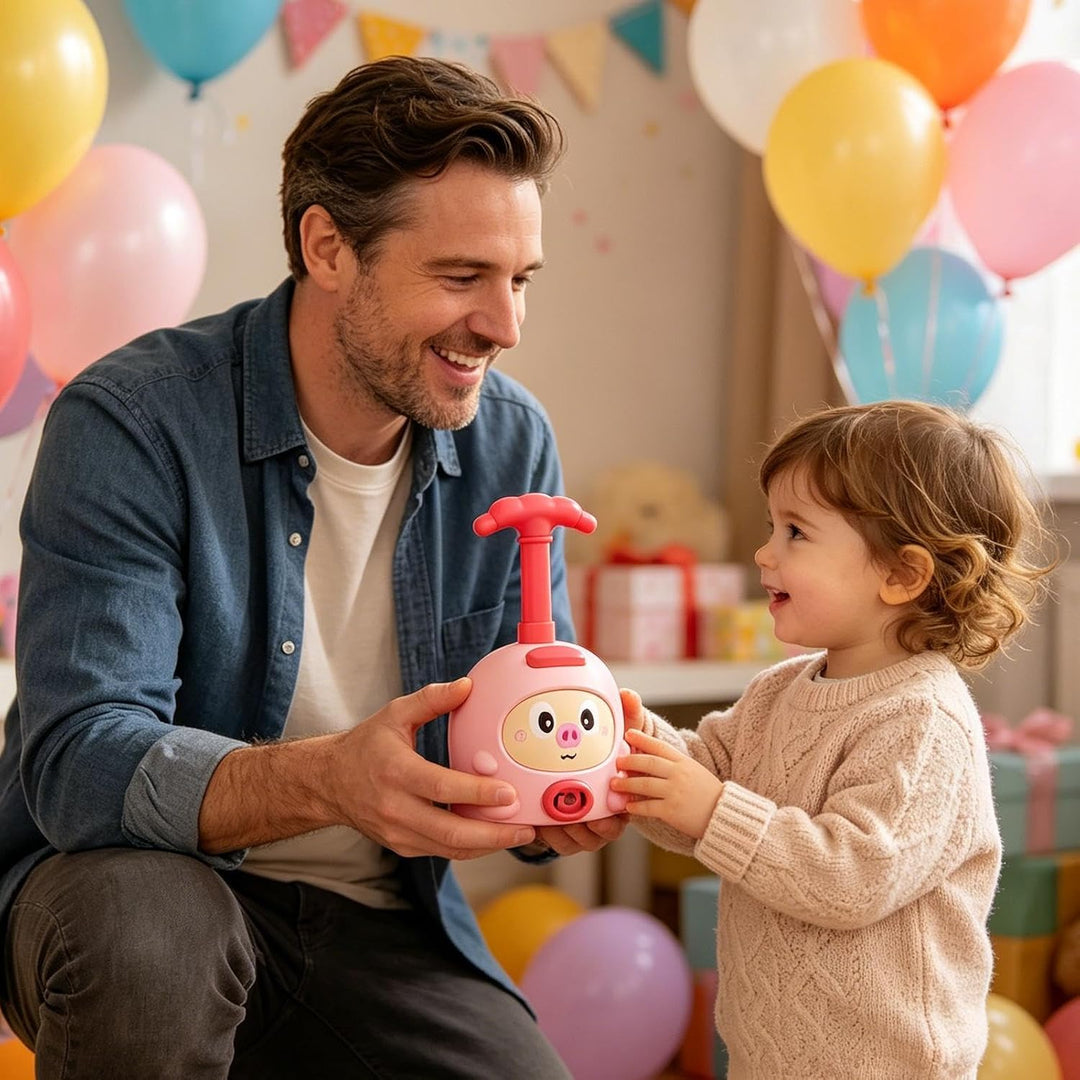 Generisch Ballonauto-Spielzeug-Pumpen-Set Niedliches luftbetriebenes | Kinder Ballon Spielzeug Zum Z