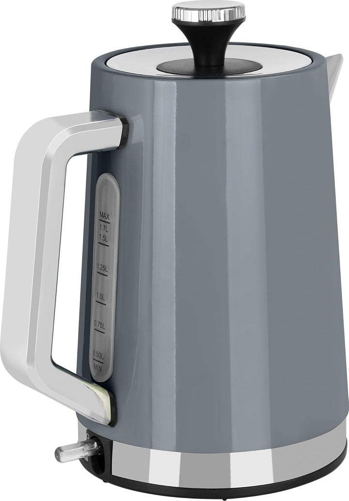 ECG RK 1766 Vintage Scuro 1.7 Liter Grau, 1.7 Liter Grau