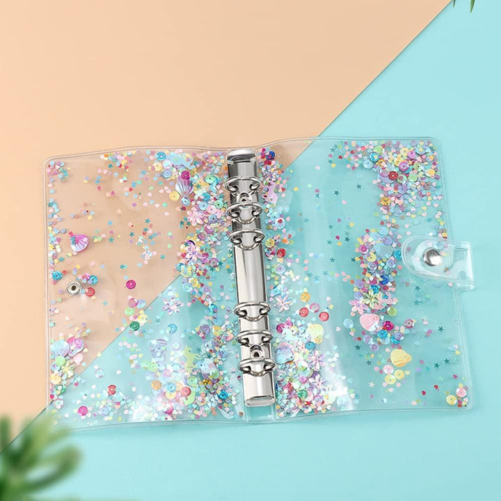 3 STÜCKE A5 Binderhülle, transparentes weiches PVC 6-Loch-Ringbuch, nachfüllbarer Papierbinder mit G