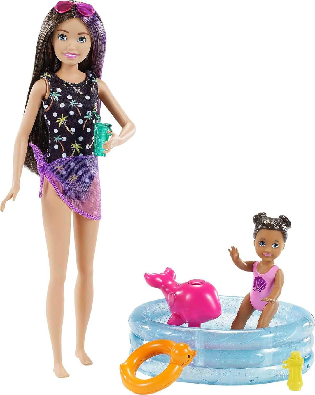 Barbie Skipper Babysitters Inc. Dolls & Playset with Babysitting Skipper Doll, Toddler Small Doll wi