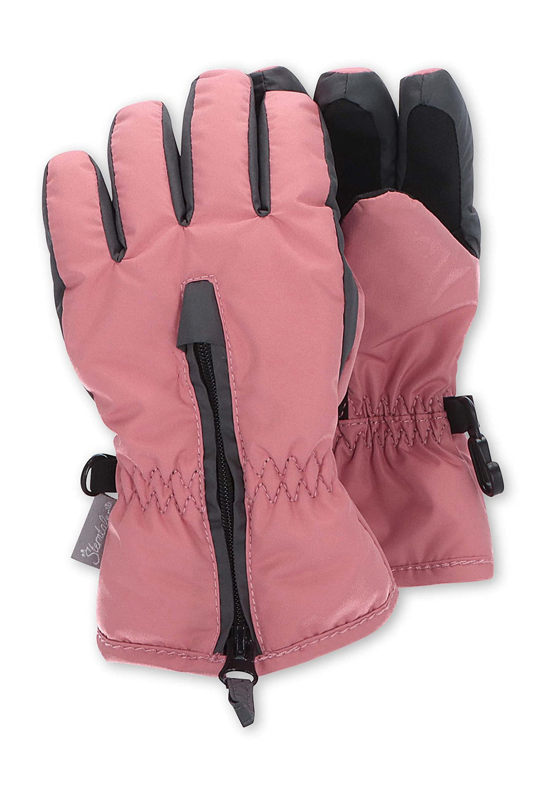 Sterntaler Unisex Kinder Fingerhandschuh Zweifarbig Handschuh 4 Rosa, 4 Rosa