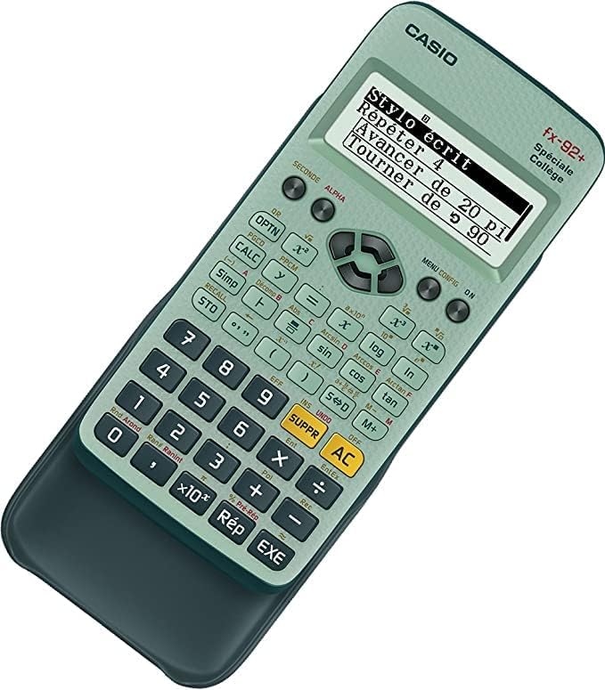 CALCUSO Sparpaket: Casio FX-92 Speciale Collège technisch-wissenschaftlicher Taschenrechner + WYNGS