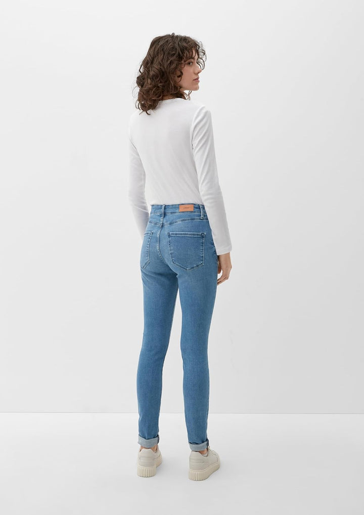 s.Oliver Jeans Anny/Super Skinny Fit/High Rise/Super Skinny Leg 34 54z4_blau, 34 54z4_blau
