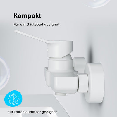 AM.PM X-Joy FXA20033 Wassersparende Duscharmatur für das Badezimmer, kratzfeste Duscharmatur ohne Au