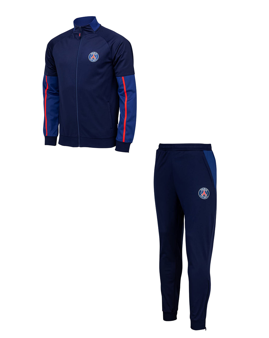 Paris Saint-Germain Trainingsanzug für Herren - Saison 22/23 - Grosse S bis XXL - Langarm Jacke blau