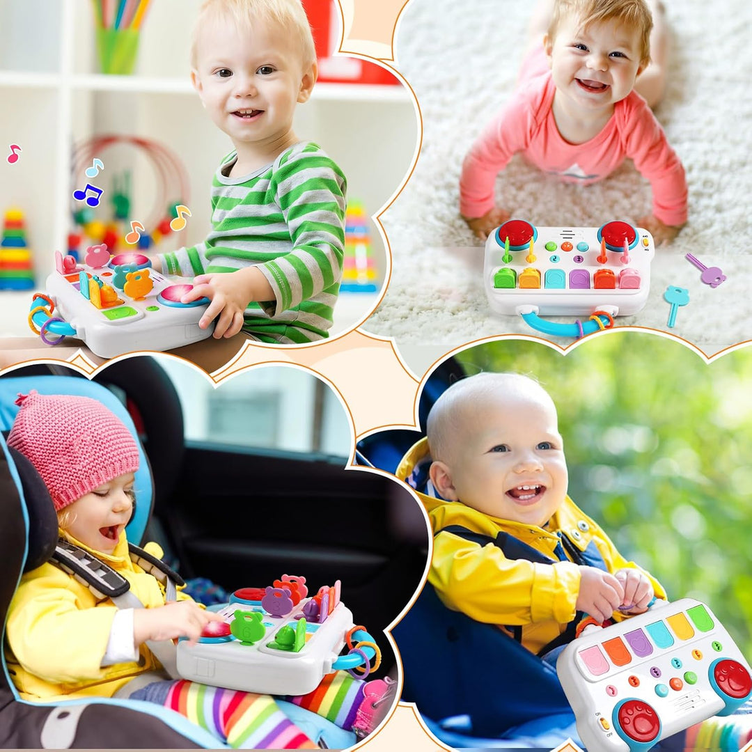 jerryvon Spielzeug ab 1 Jahr-Kinderspielzeug ab 1 Jahre Montessori Babyspielzeug ab 1 Jahre mit Lich