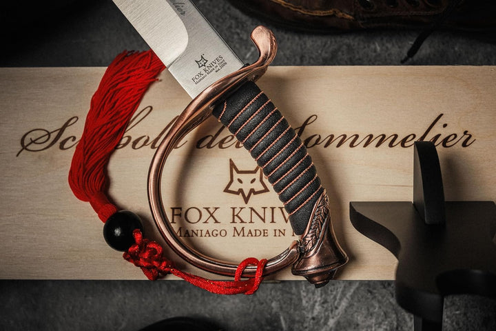 FOX - Champagner Säbel für Sommelier - Bronze