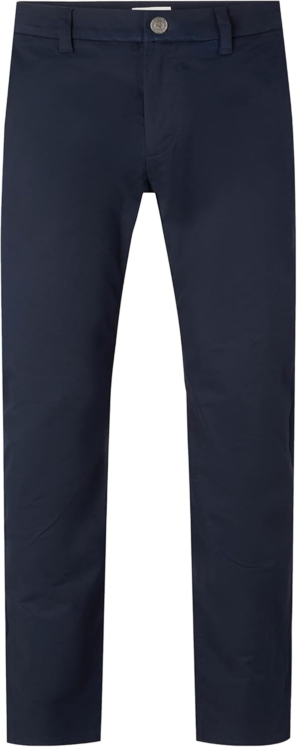 TOM TAILOR Herren Chino Hose mit Stretch 28W / 30L 10668 - Sky Captain Blue, 28W / 30L 10668 - Sky C