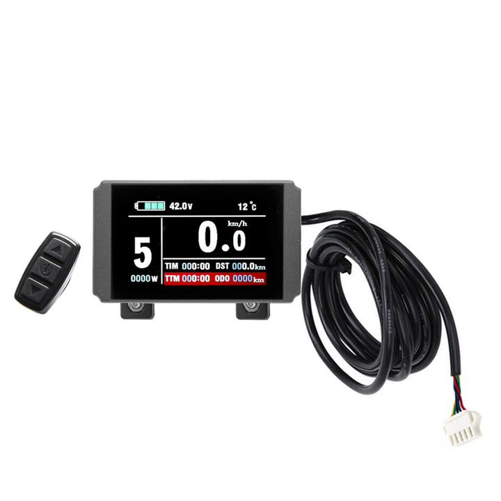 windmeile | Display KT-LCD8H, Tachoanzeige, LCD-Display, Beleuchtet, Multifunktional, E-Bike, Elektr