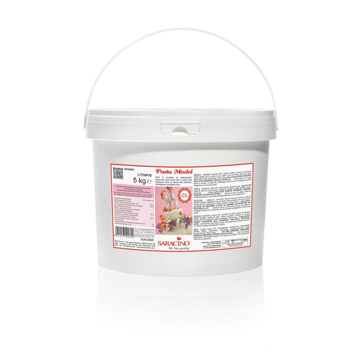 Saracino Zuckerpaste Model Weiss Für Modellierung 5 Kg Glutenfrei Made In Italy