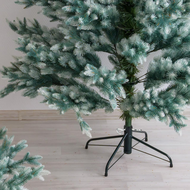 Housoutil Weihnachtsbaumständer, Metall Christbaumständer 35cm Mit Gummifüsse Schrauben Für Weihnach