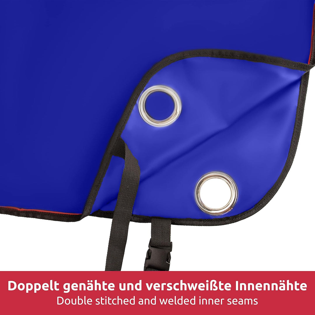 BUSHBOCK® Premium Deichselhaube aus Oxford 600D Material mit PU Beschichtung und Reflektoren. Univer