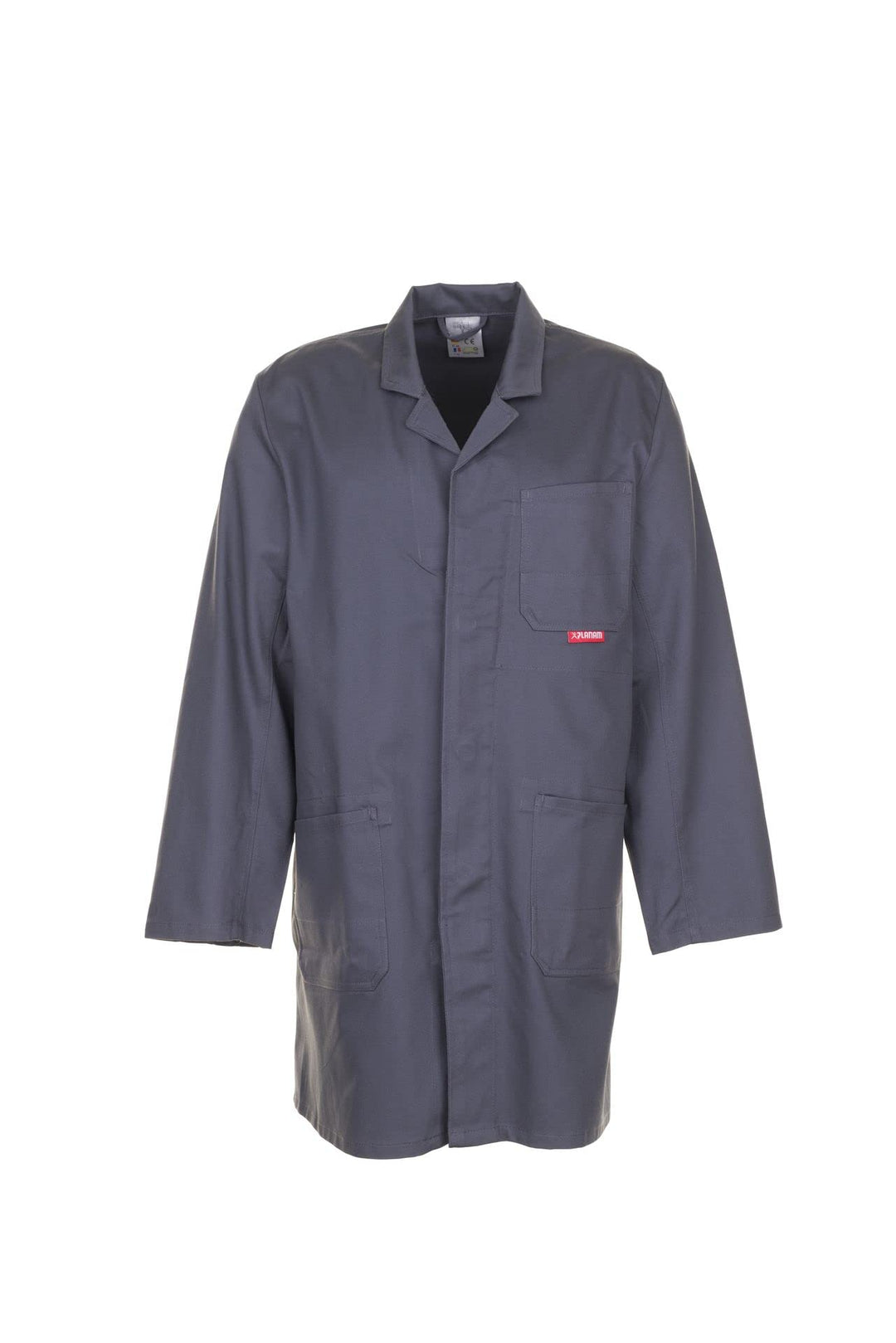 Planam BW 290 Herren Berufsmantel Grau 24, Grau 24