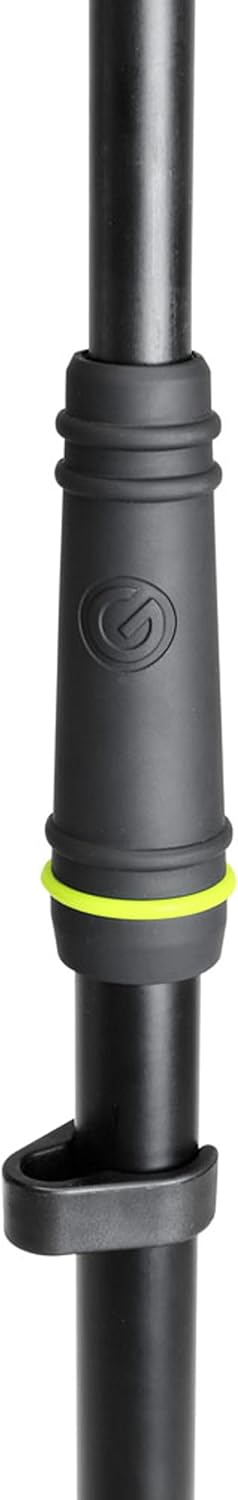 Gravity MS 4321 B - Mikrofonständer mit Dreibein-Klappfuss und 2-Punkt Galgen schwarz oneSize, schwa