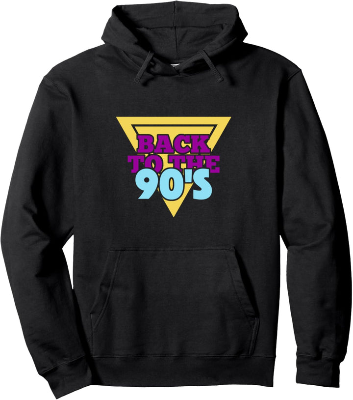 Retro 90s Vintage 90er - Back To The 90's Pullover Hoodie