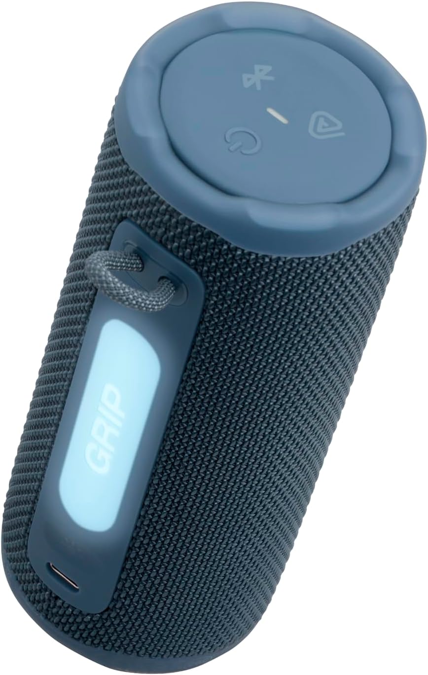JBL Grip Kompakter Bluetooth Lautsprecher, JBL Pro Sound mit AI Sound Boost, IP68 Wasser- und Staubd