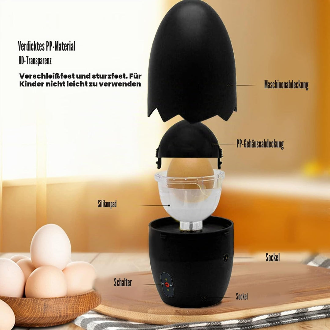 Elektrischer Egg Scrambler, Golden Egg Shaker Schneebesen Egg Spinner Egg Dotter Mixer Golden Egg Ma