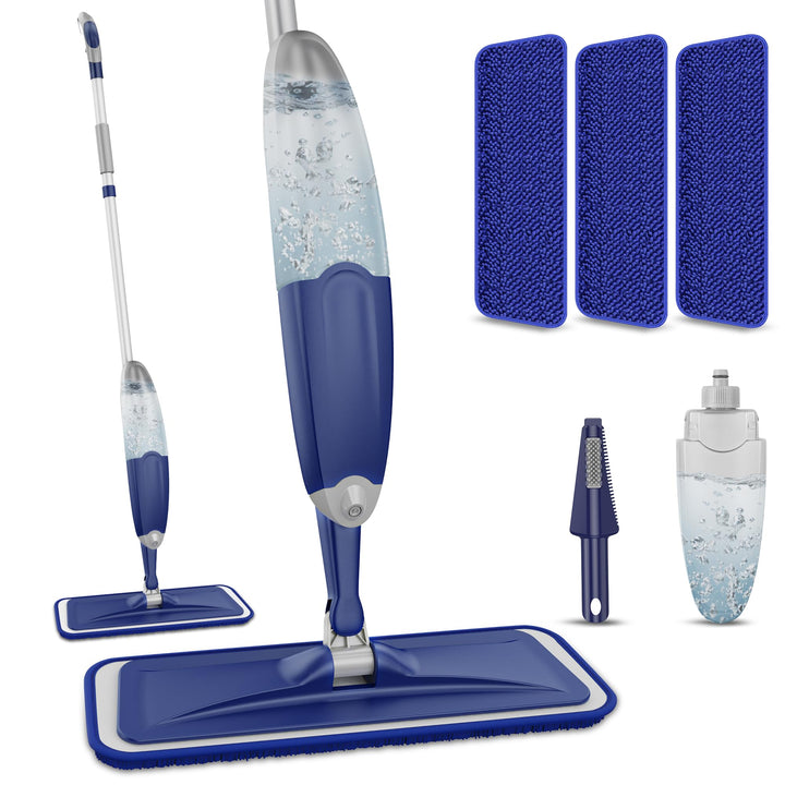Sprühwischer Bodenwischer mit Sprühfunktion, Wischmopp mit Sprühfunktion Wischer Boden Spray Mop mit