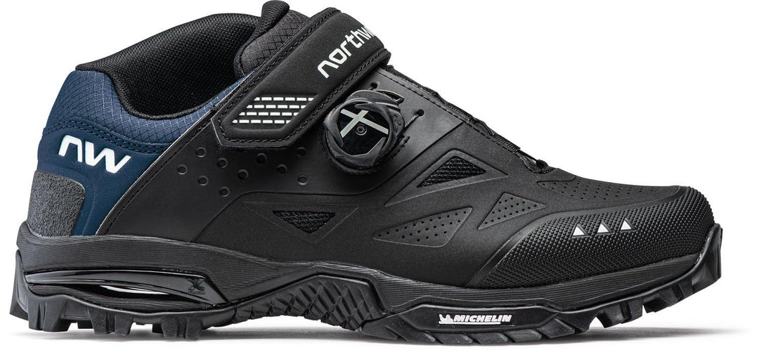 Northwave Enduro Mid 2 MTB/Trekking Fahrrad Schuhe schwarz/blau 2025