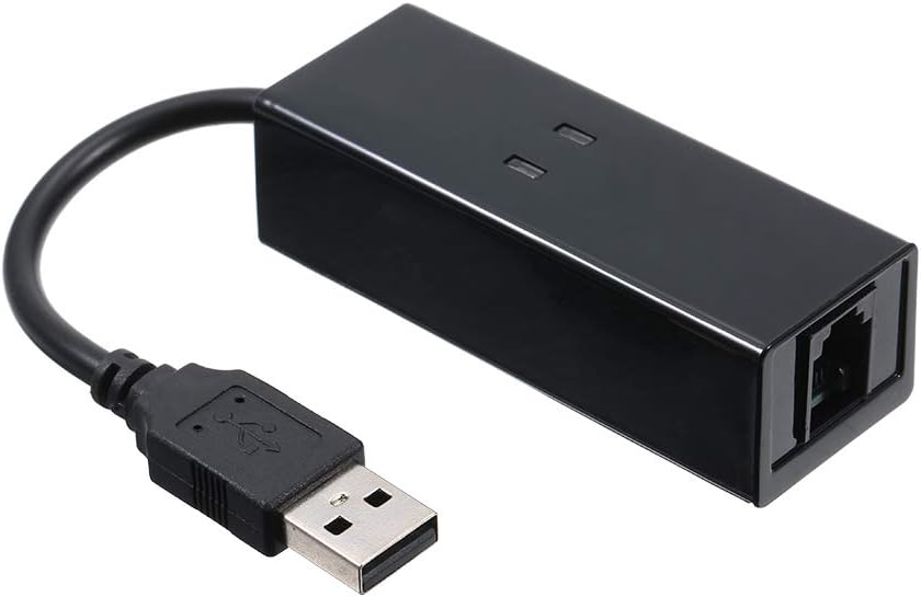 Yunseity USB 56K V.92 V.90 Modem mit Chip-CX93010 für XP/VISTA7/8/10, Einfach zu Bedienen