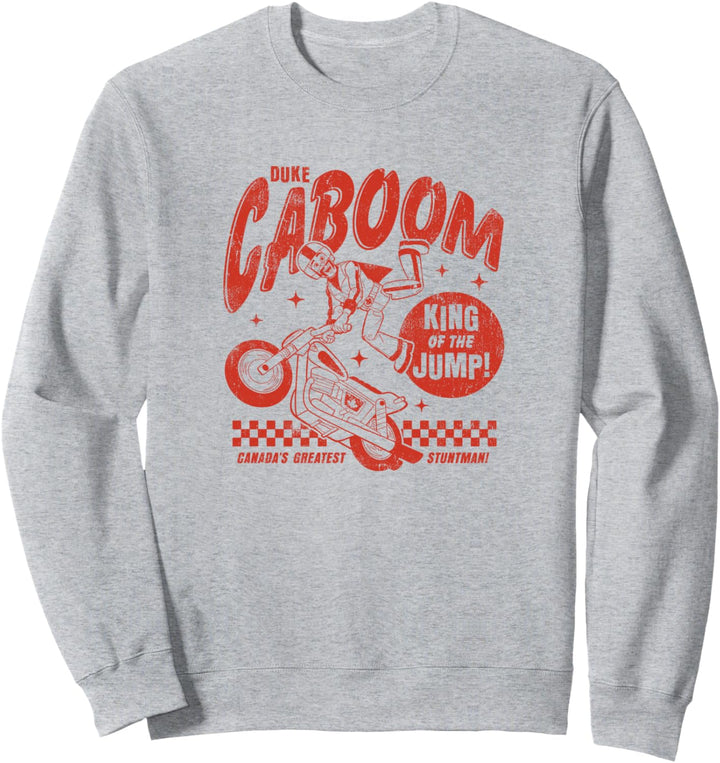 Disney Pixar Toy Story Duke Caboom Greatest Stuntman Sweatshirt