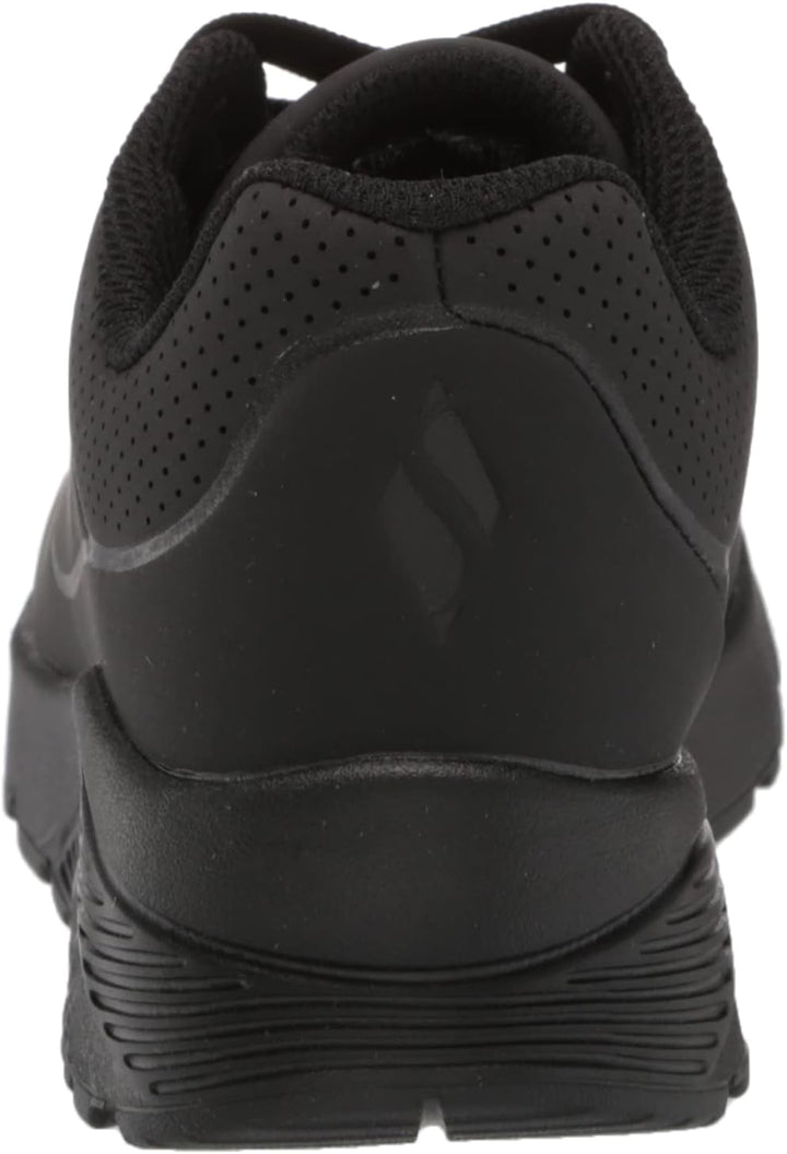 Skechers Jungen Uno Lite-delodox Sneaker, Black Synthetic Trim L