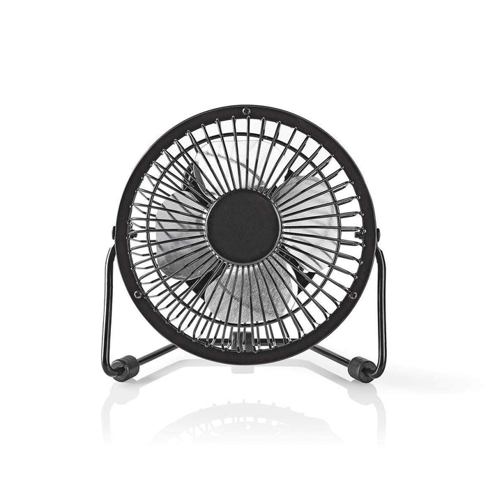 Nedis Mini-Ventilator aus Metall, 10 cm Durchmesser, Futter