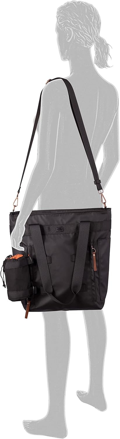 camel active, BREEZE, Damen, Shopper, L, Schwarz Schwarz 51 x 19 x 36,5, Schwarz 51 x 19 x 36,5
