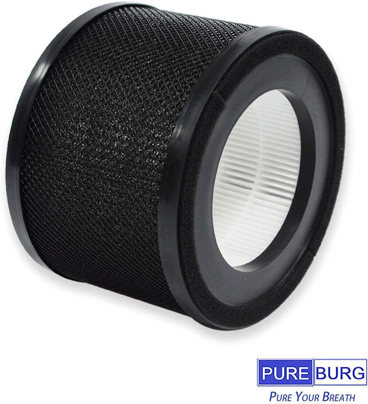 PUREBURG AP001 Ersatzfilter Kompatibel mit HERILIOS HS-AP001 & TaoTronics TT-AP001 Luftreiniger,H13
