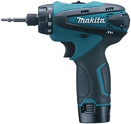 Makita DF030DWE Akku-Schrauber 10,8 V, 2 Akkus und Ladegerät