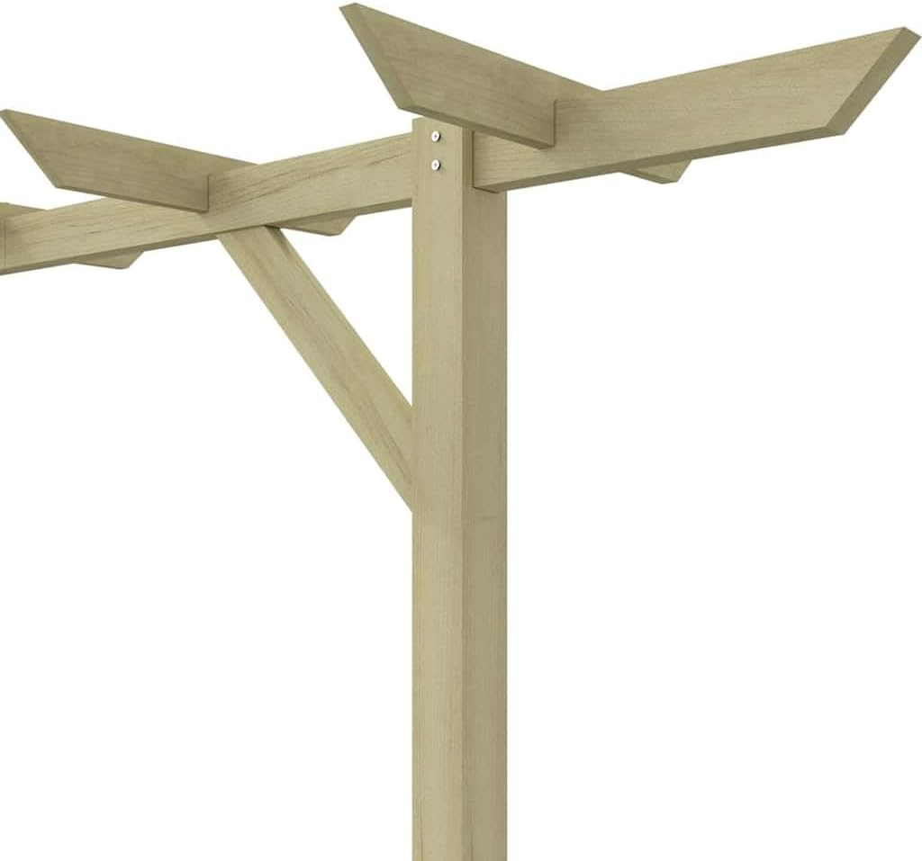 vidaXL Gartenlaube 200 x 40 x 205 cm Holz, 200 x 40 x 205 cm