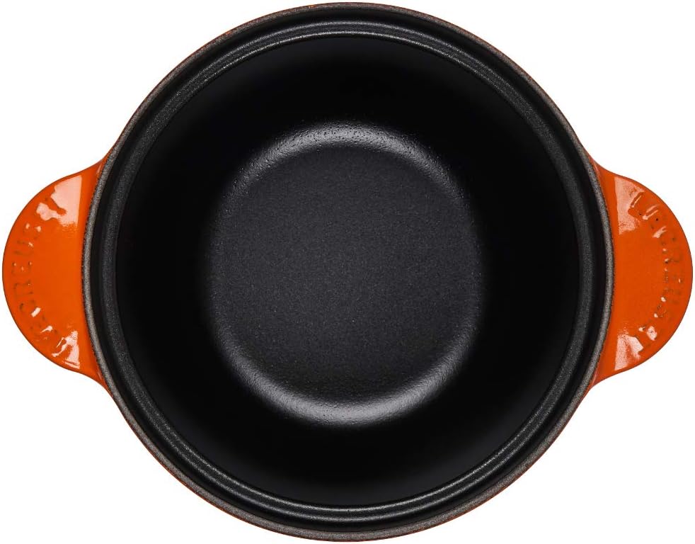 Le Creuset Cocotte Every aus Gusseisen mit Poteriedeckel, 18 cm, 2 Liter, Ofenrot, 41110180900460, O