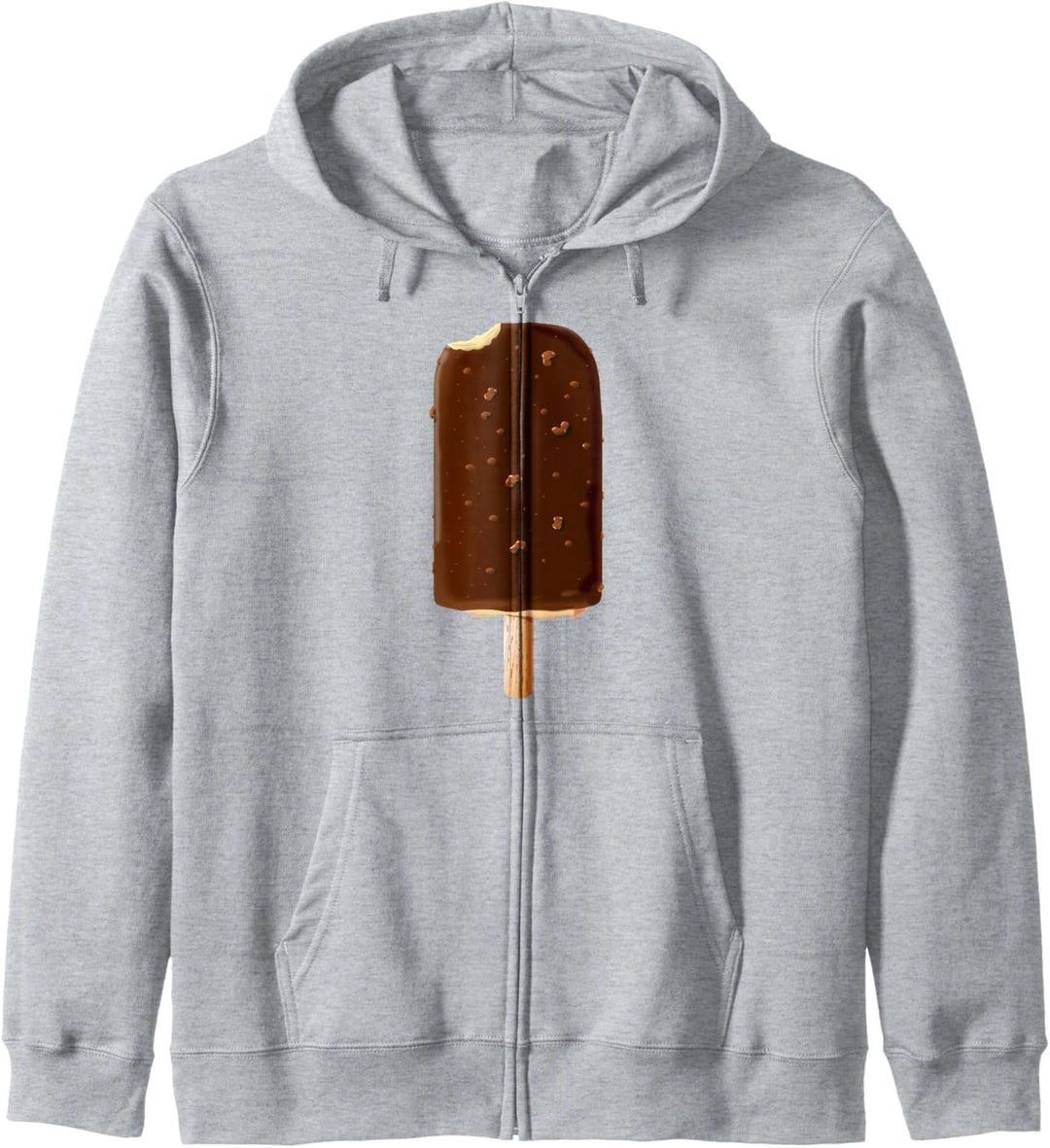 Schokoladeneis Eis am Stiel Kapuzenjacke