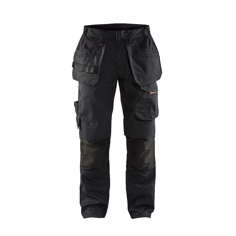 Blakläder 149613309956D88 Service Bundhose mit Nageltaschen Grösse in schwarz/rot, D88 D88 Black / R