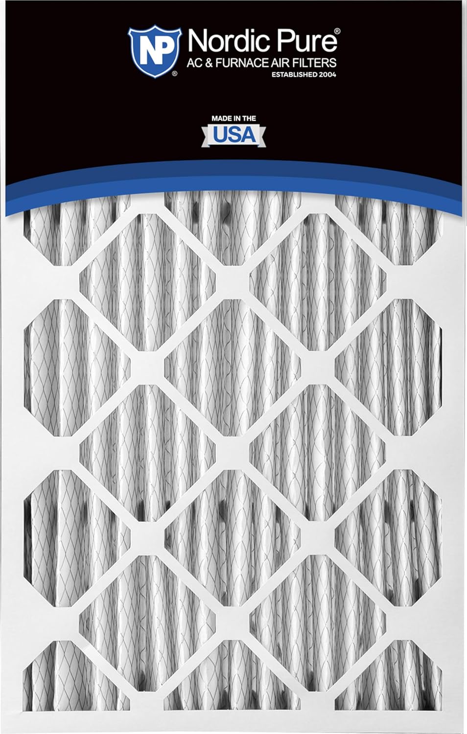 Nordic Pure 16 x 25 x 5 MERV 12 Honeywell/Lennox AC Ofenluftfilter, 2 Stück MERV 12 2 Count (Pack of