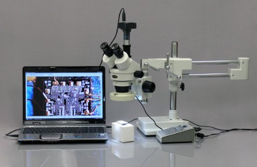 AmScope MU1000 10MP Standbild- und Livebildmikroskop Digitalkamera und Bearbeitungs-, Messsoftware,
