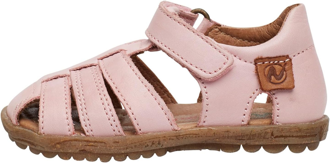 Naturino SEE-Halboffener Lederschuh-Taupe 34 EU Hellrosa, 34 EU Hellrosa