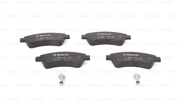 Bosch BP318 Bremsbeläge - Vorderachse - ECE-R90 Zertifizierung - vier Bremsbeläge pro Set