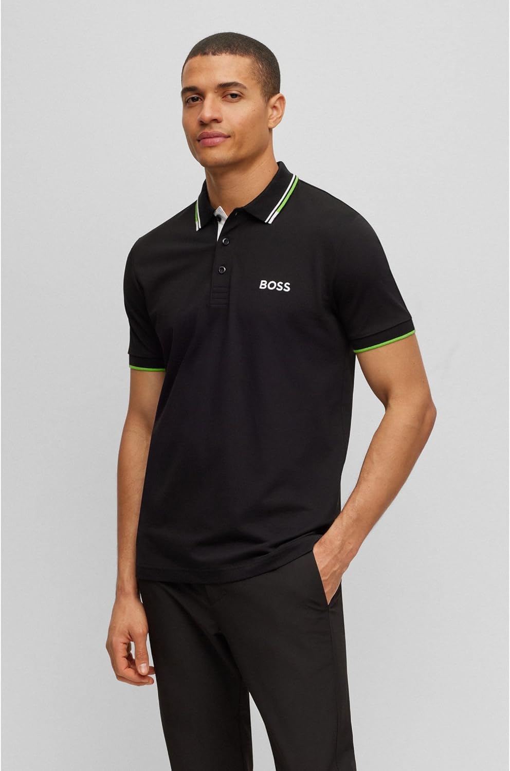 BOSS Herren Poloshirt S New - Black001, S New - Black001