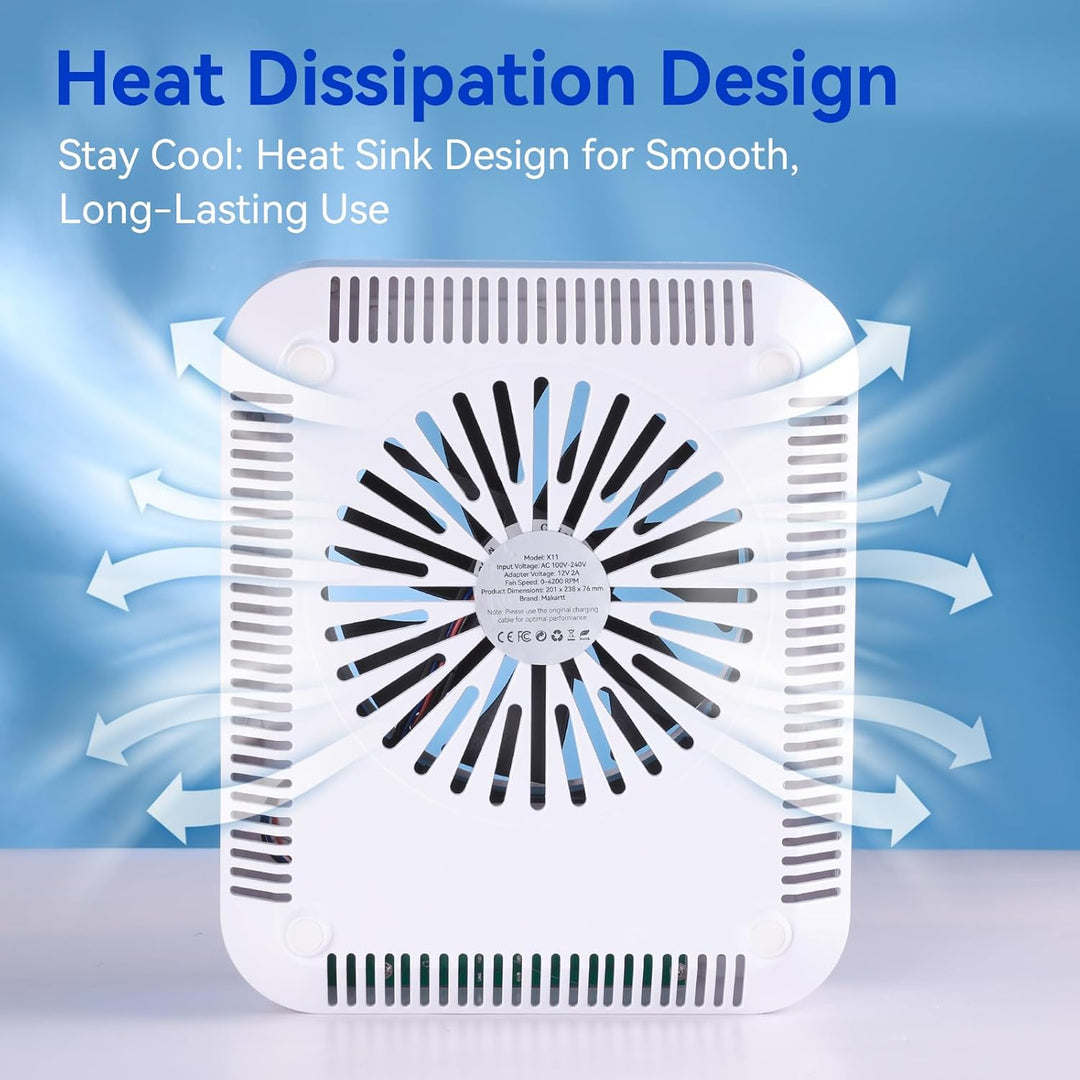 Makartt Nagelstaubsauger - staubabsaugung für nägel Professional Powerful Suction Larina Vacuum Fan