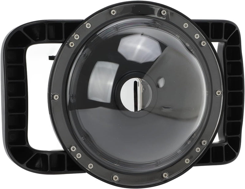 Annadue Dual Handle Stabilizer Grip Dome Port Objektiv Tauchtasche für DJI OSMO Action Kamera, mit A