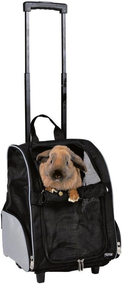 Trixie 2880 Trolley, 32 × 45 × 25 cm, schwarz/grau L 32 x B 25 x H 45 cm, L 32 x B 25 x H 45 cm