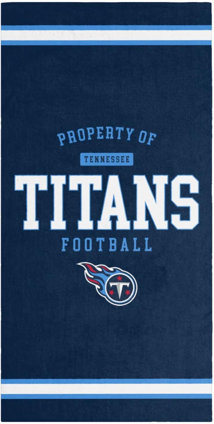 FOCO NFL Strandtuch Property of Tennessee Titans Football