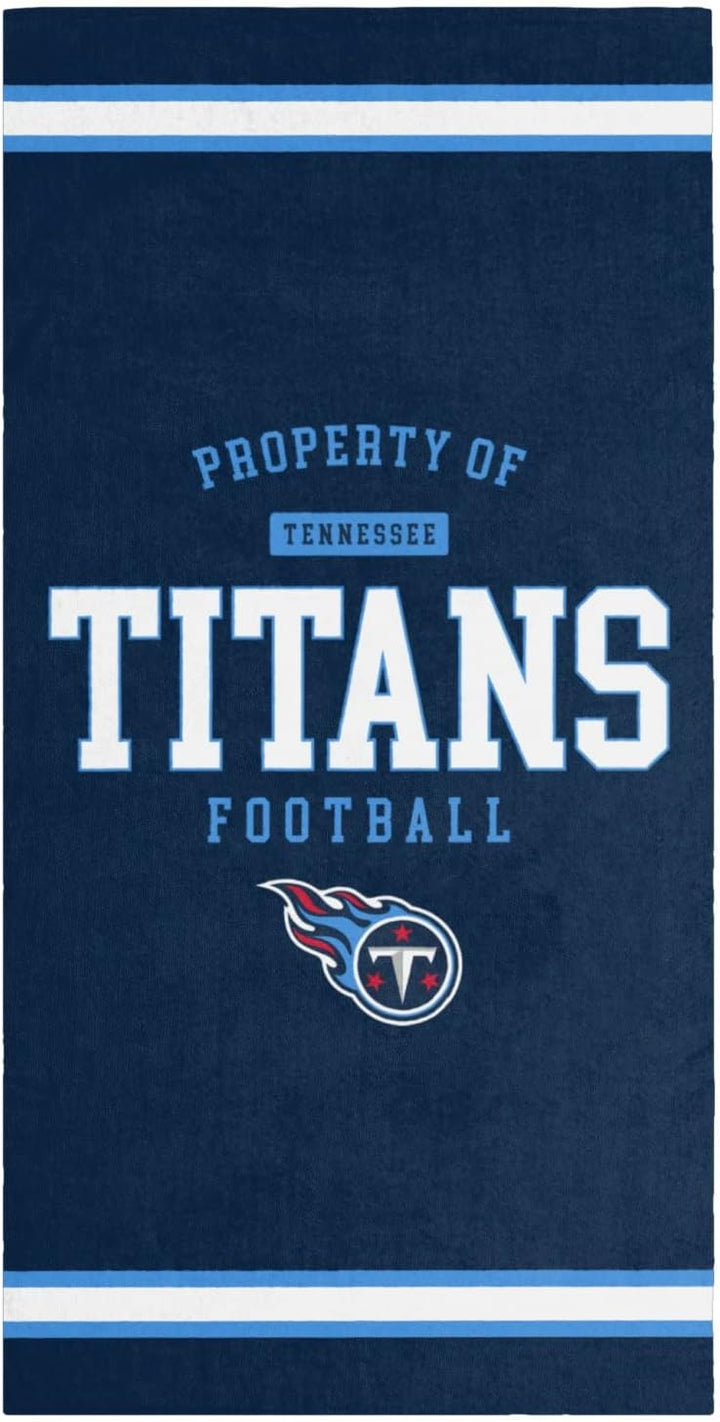 FOCO NFL Strandtuch Property of Tennessee Titans Football